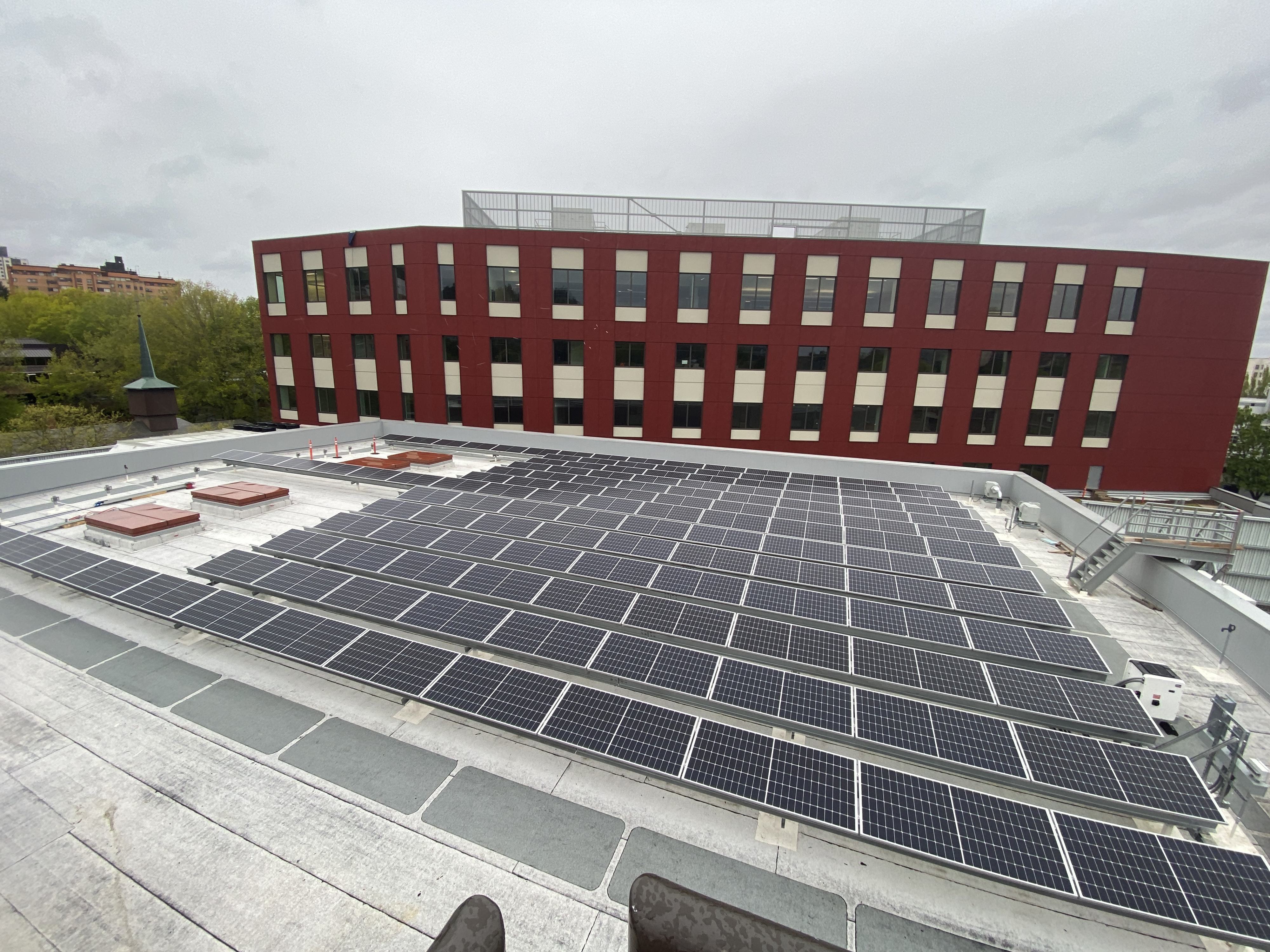 PV design on Portland Public School’s new Lincoln High School